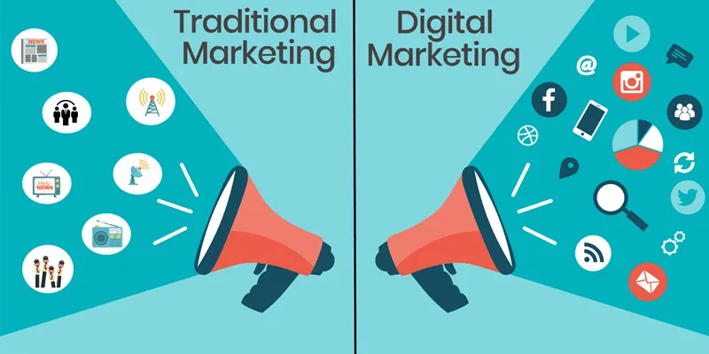 digital marketing vs traditional marketing